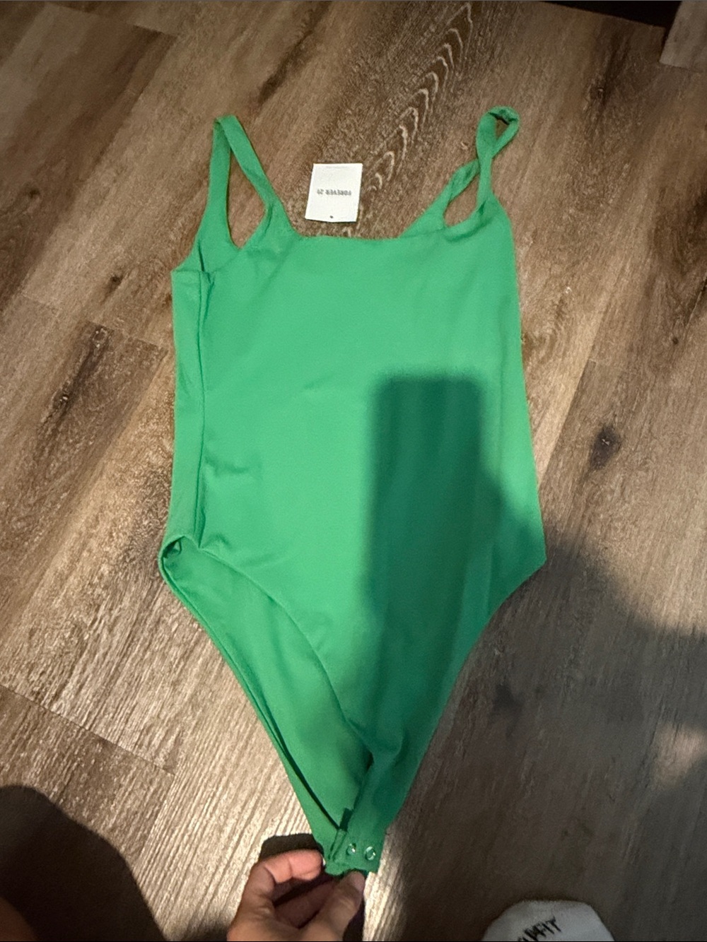 Forever 21 bodysuit - green